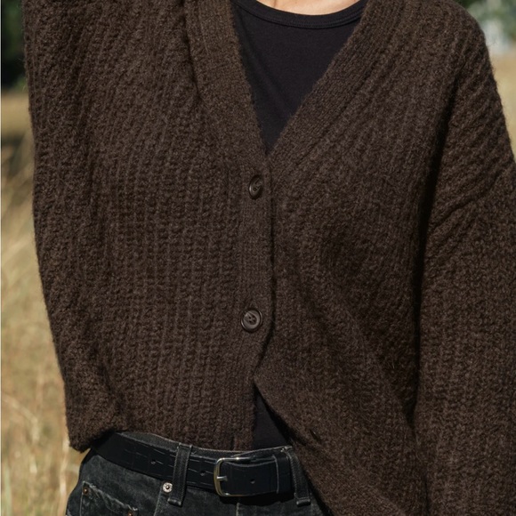 Jenni Kayne Cocoon Sweater in Cocoa size XS - Picture 1 of 6